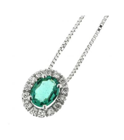 Diamonds ct 0,07 Emerald ct 0,35 Primary tabs